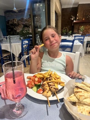 Chipre Com Crianças Alimentação